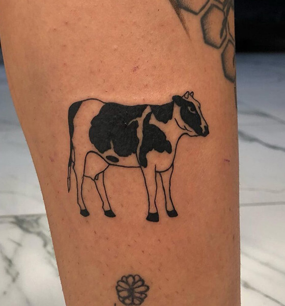 Cow Tattoo Idea