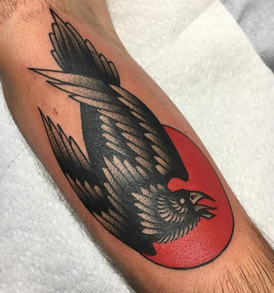 Crow Tattoo Idea