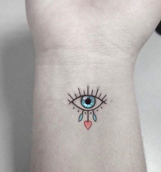 Eye Tattoo on Wrist