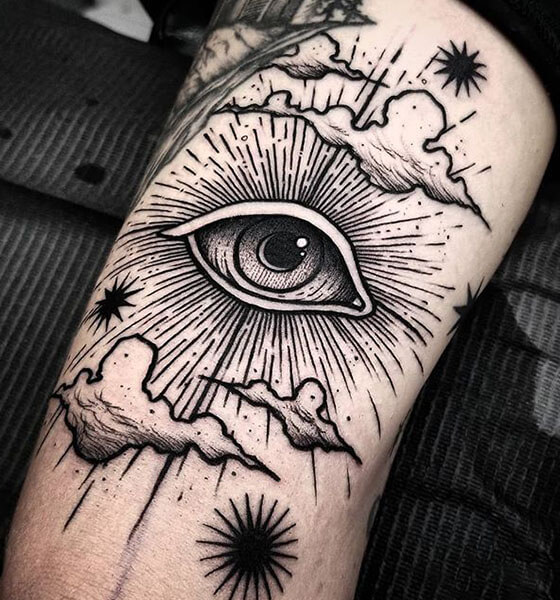 Eye of Providence Tattoo Design