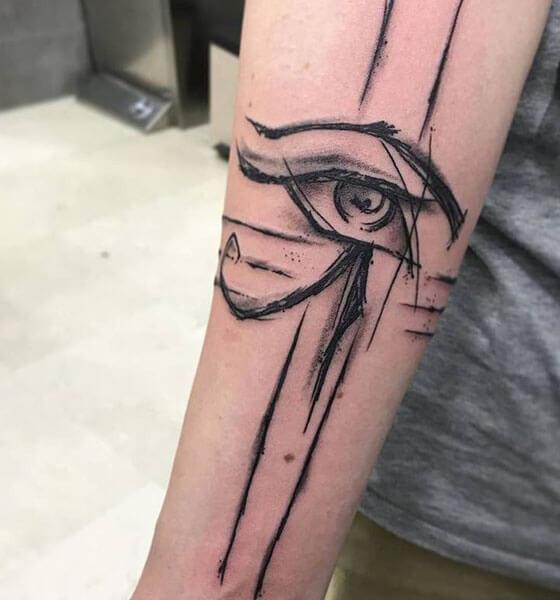 Eye of Ra Tattoo Design