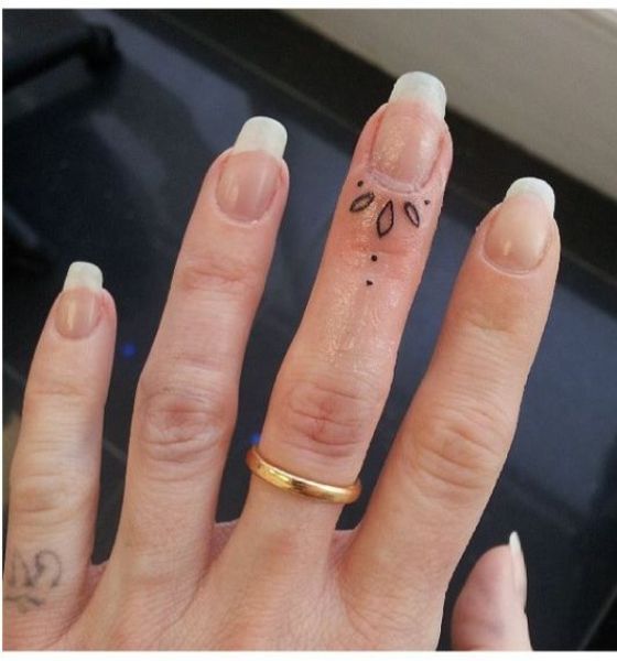Finger Stick and Poke Tattoos