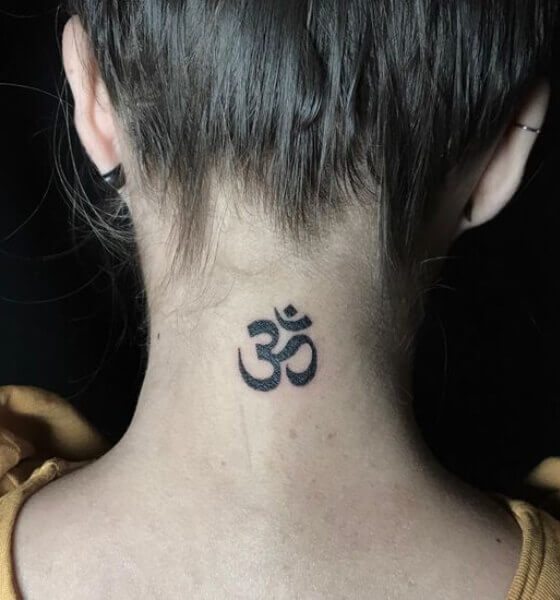 Om Tattoo Idea - Sanskrit Tattoo Word