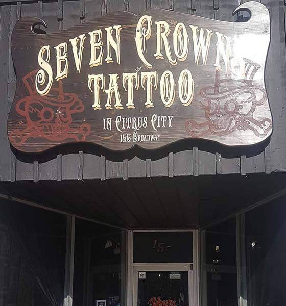 Seven Crowns Tattoo