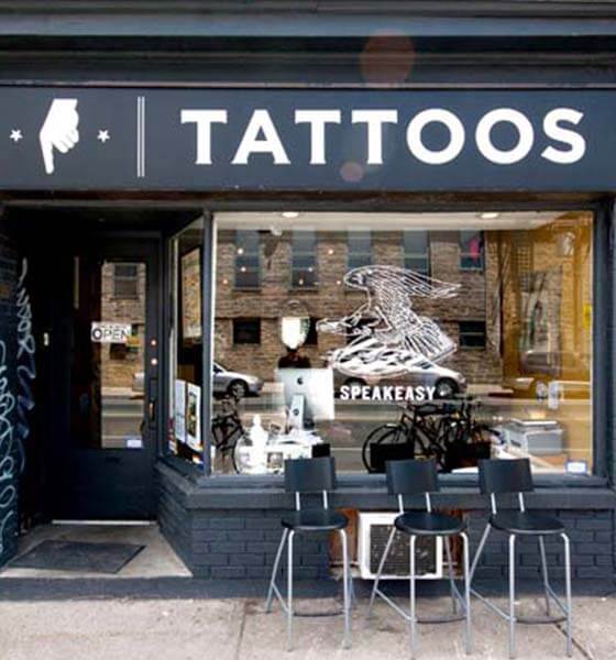 Speakeasy Tattoo Shop in Toronto
