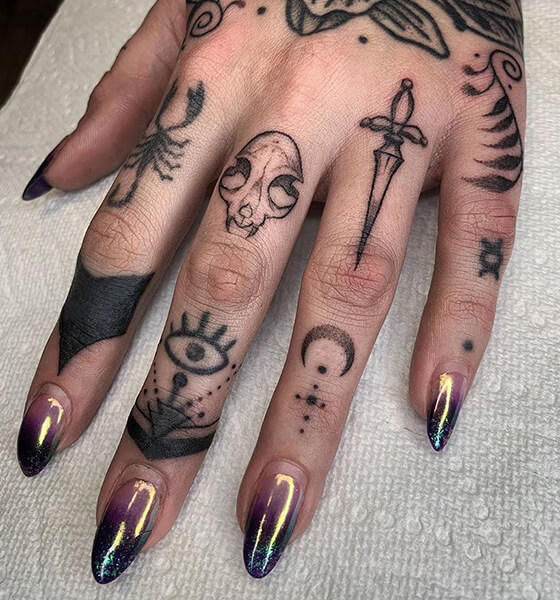 Witchcraft Tattoo Design