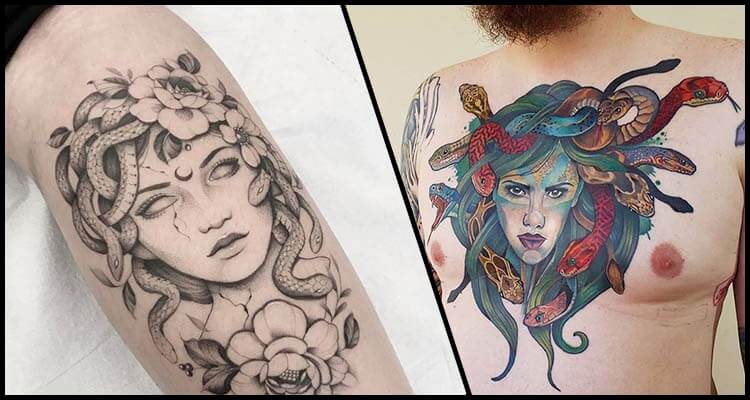 medusa tattoo design by thirteen7s on DeviantArt