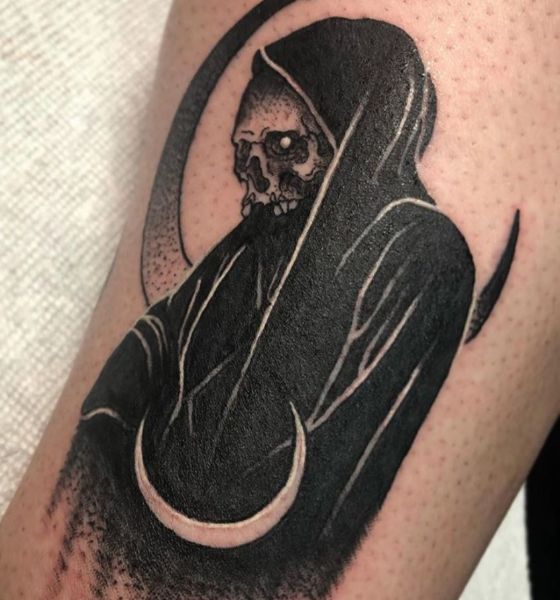Gothic Ghost Tattoo