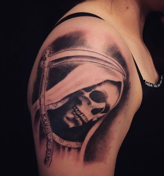 Gothic Skull Tattoo