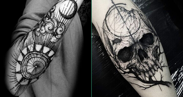 DarkGothicMetal or Tattoo inspired graphic design by Mandell Forrest on  Dribbble