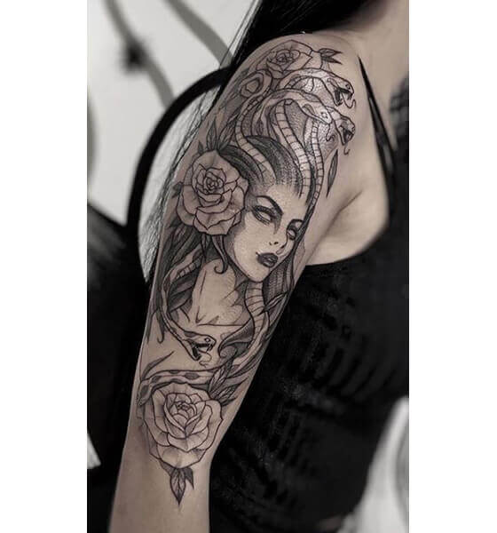 medusa head inner arm tattooTikTok Search