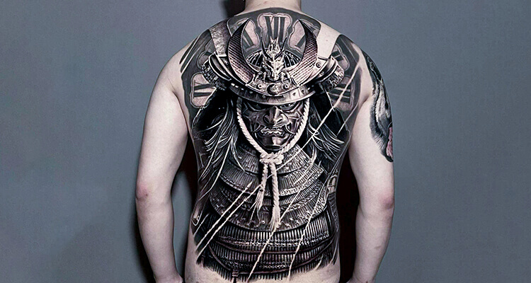 Samurai x Dragon Back Tattoo By   Asian Inkspiration  Facebook