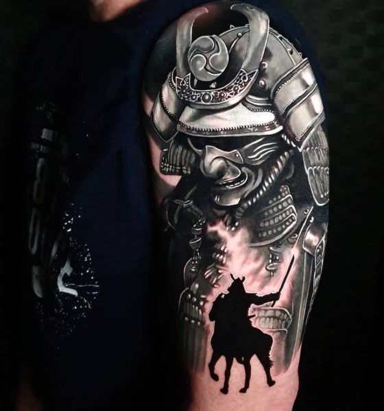 Oni Samurai Tattoo Idea