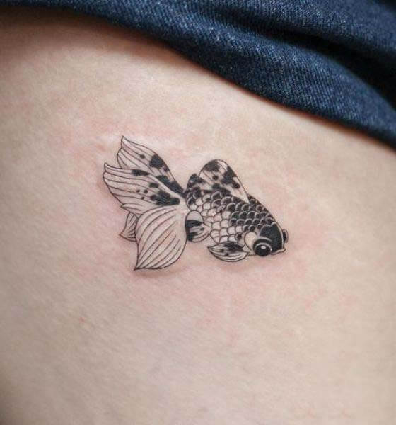 Pretty Koi fish tattoo ideas for girls
