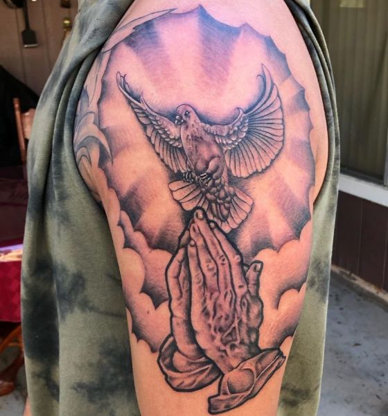 Religious Dove Tattoo