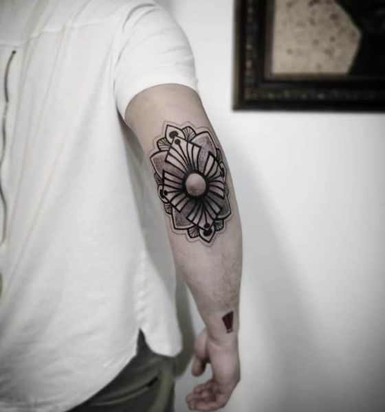 Stunning elbow tattoo design ideas for men