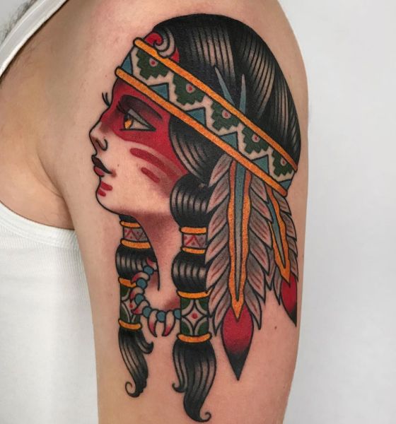 American Traditional Tattoo Design