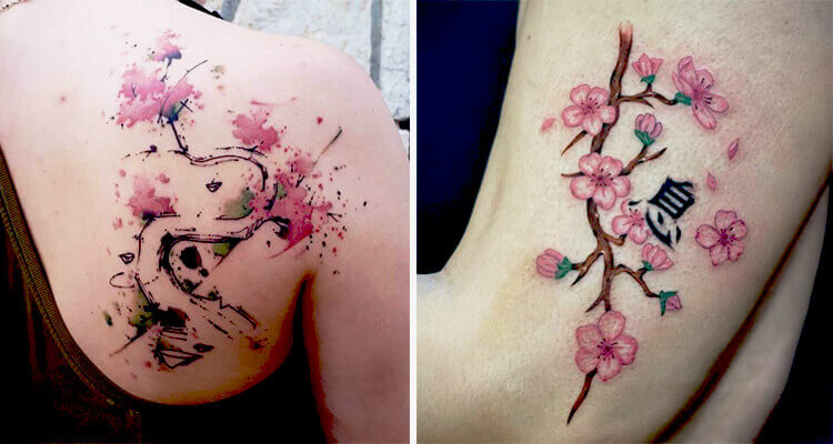 35 Beautiful Cherry Blossom Tattoo Ideas for Men  Women in 2023