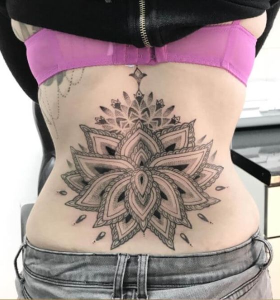 Beautiful Lower Back Tattoo Designs for Women