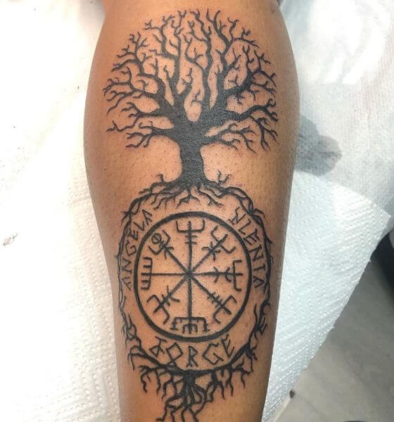 100 Majestic Tree Tattoos To Celebrate The Wonders Of Nature  Bored Panda