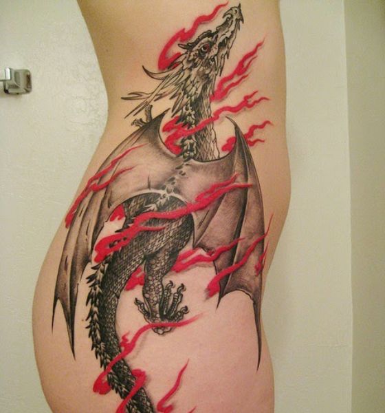 Fierce Tattoo Designs for Women