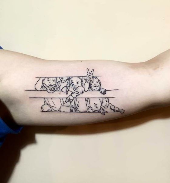 Inner Bicep Tattoo for Men