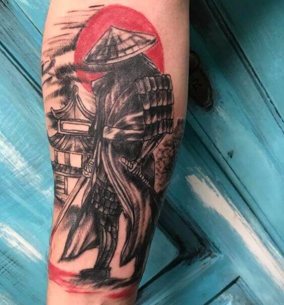 Japanese Samurai Tattoo Idea