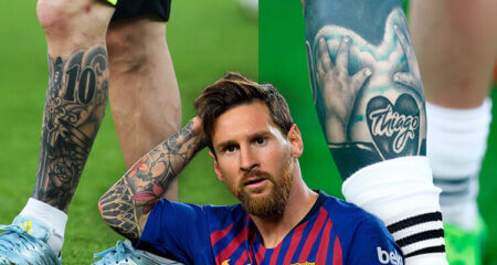 Lionel Messi's 15 Tattoos and their Meaning