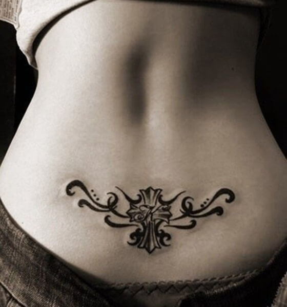 Lower Back Tattoo Designs for Women