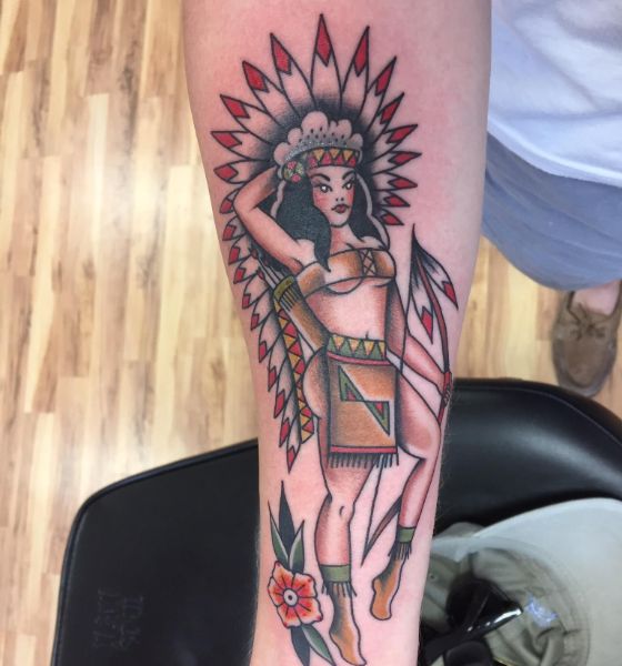 Native American Tattoo Design