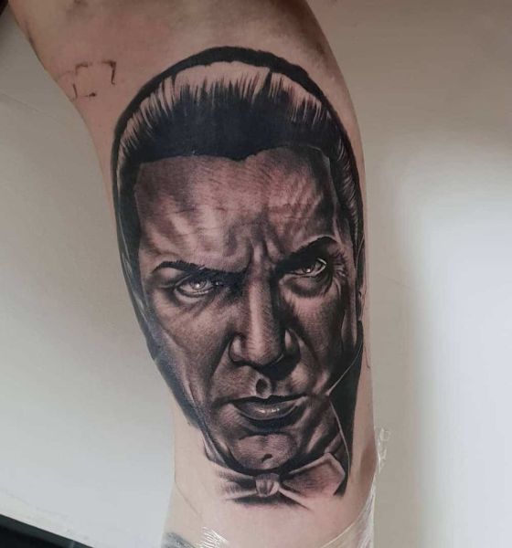 Portrait Tattoo on Bicep