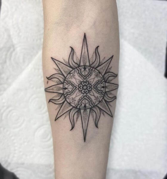 Sun and Moon Tattoos for Men  Ideas and Designs