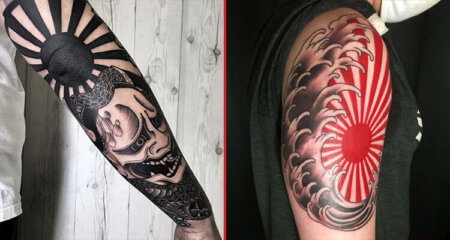 30+ Rising Sun Tattoo Designs and Their Meaning