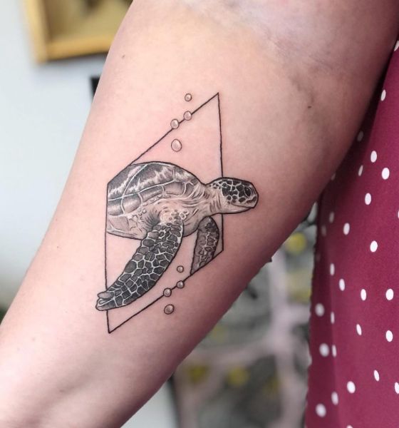 Sea Turtle Tattoo for Men and Women