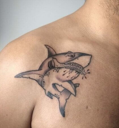 55 Wonderful Shark Tattoo Ideas with Meaning
