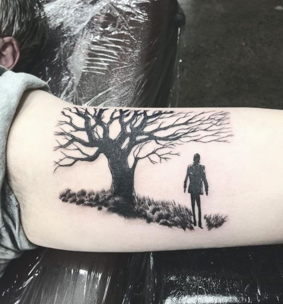 Tree Tattoo on Bicep