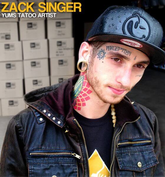 ZACK SINGER American tattoo artist 