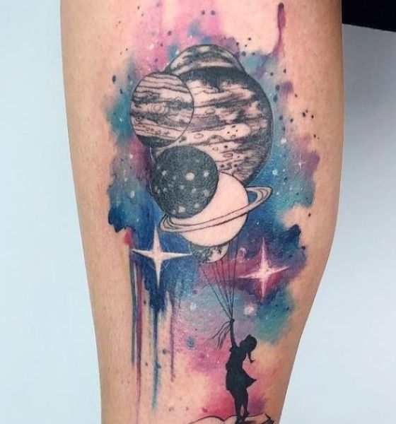 25 Stunning Galaxy Tattoo Ideas with Meaning: Latest Designs