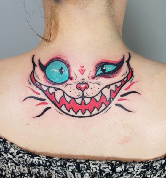 Creative Cat Tattoo Design