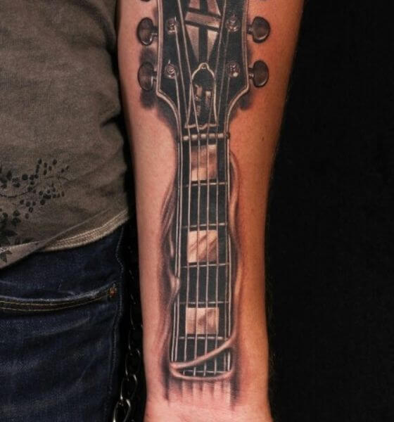 Electric Guitar Tattoo