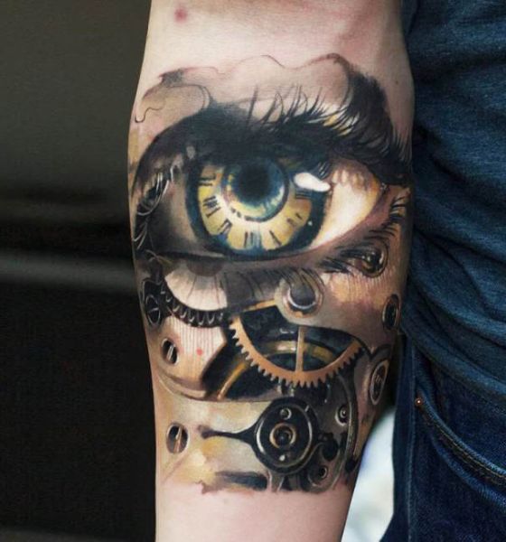 Eye Biomechanical Tattoo