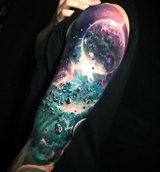 Galaxy Tattoo Ideas