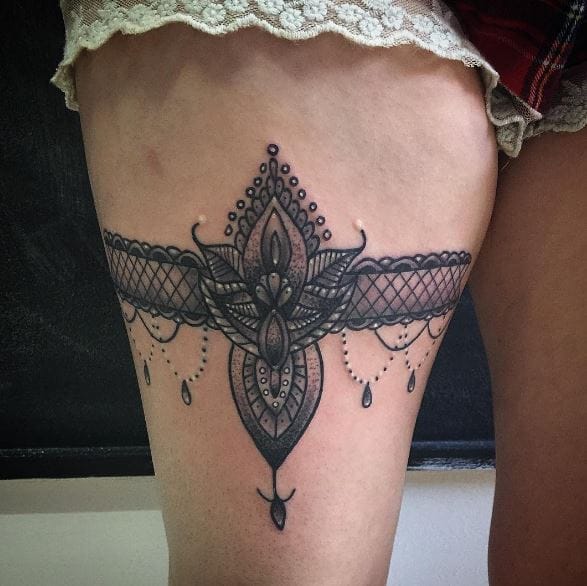 Garter Belt Tattoo