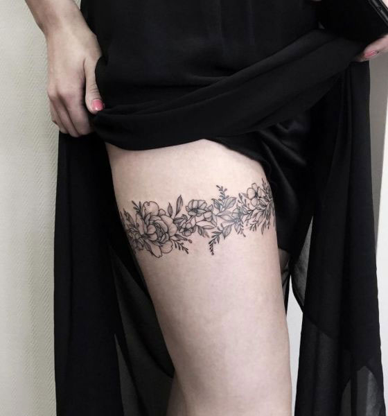 Garter Tattoo