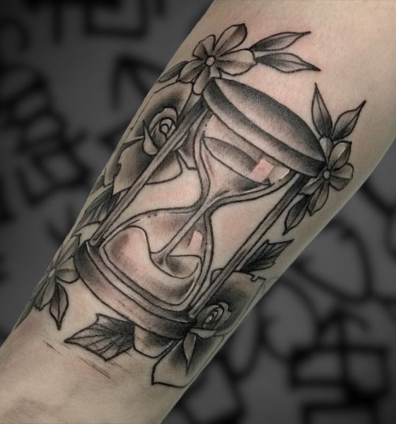 Hourglass Tattoo for Men and Women