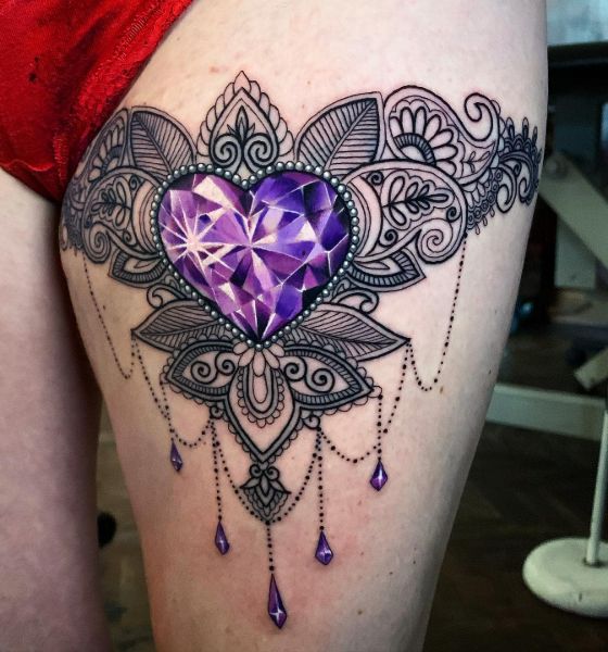 46 Awesome Garter Tattoos