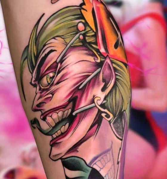 Joker Tattoo for Women