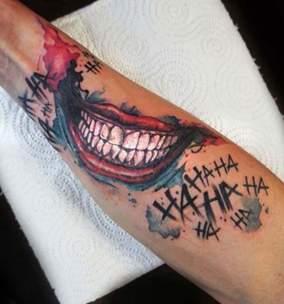 Why So Serious Joker Tattoo