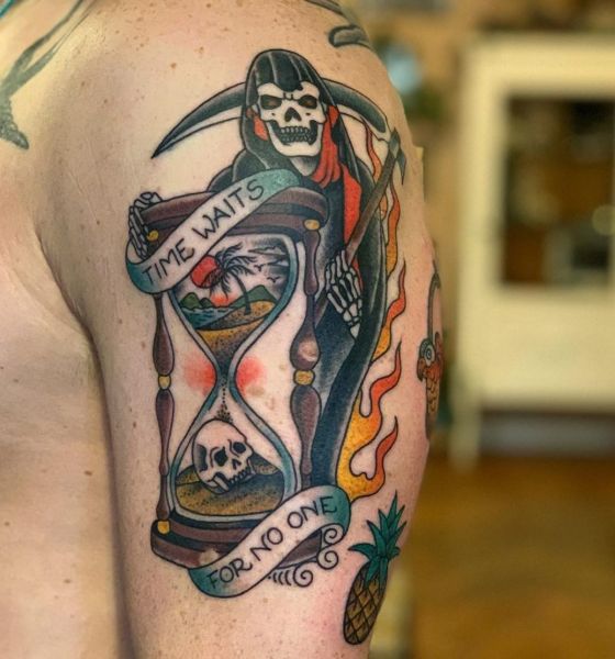 40 Grim Reaper Tattoo Designs  Meaning  The Trend Spotter