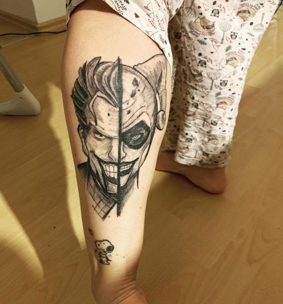 Tribal Joker Tattoo